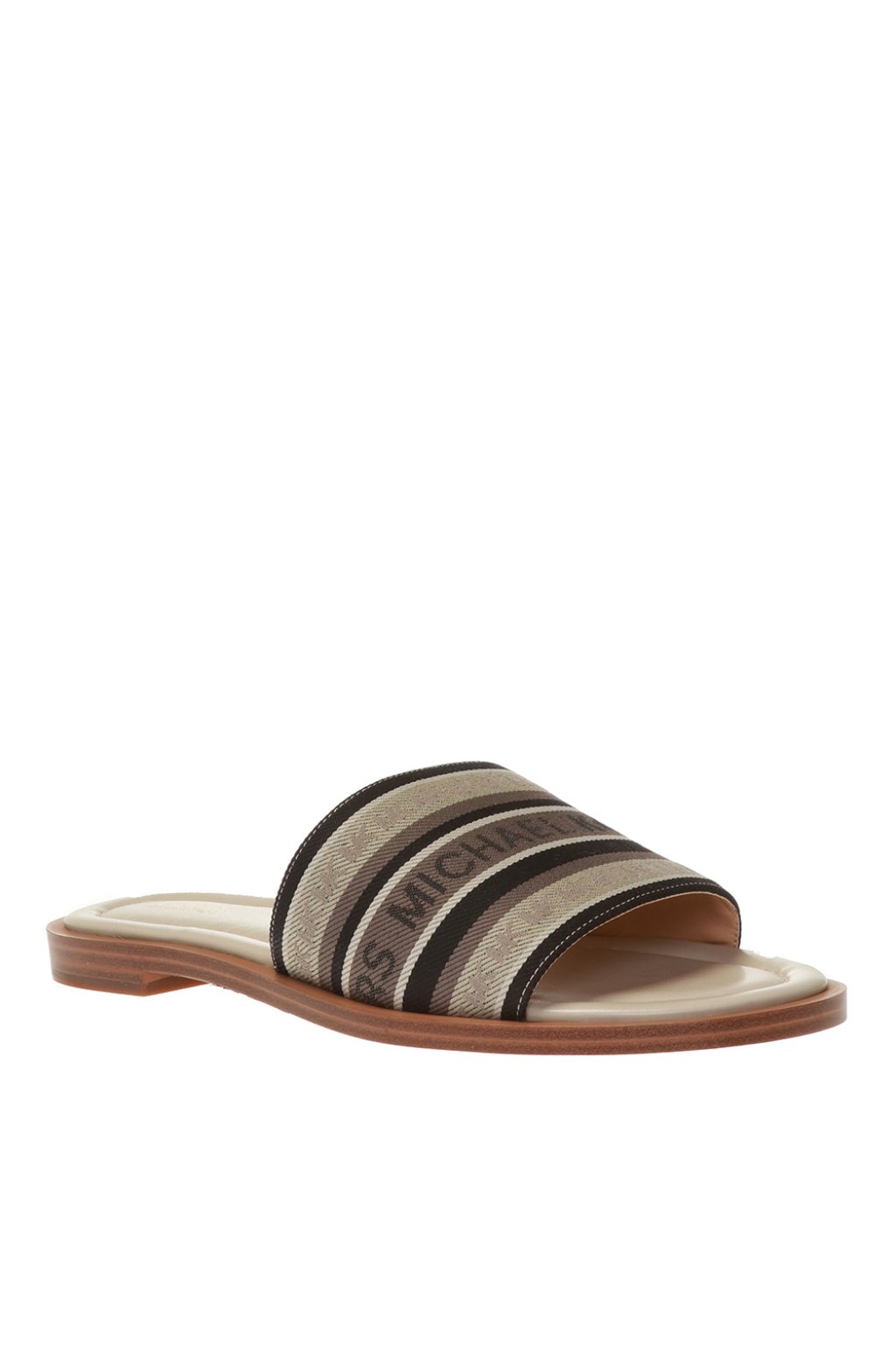 Multicolour Valerie slides with logo Michael Michael Kors